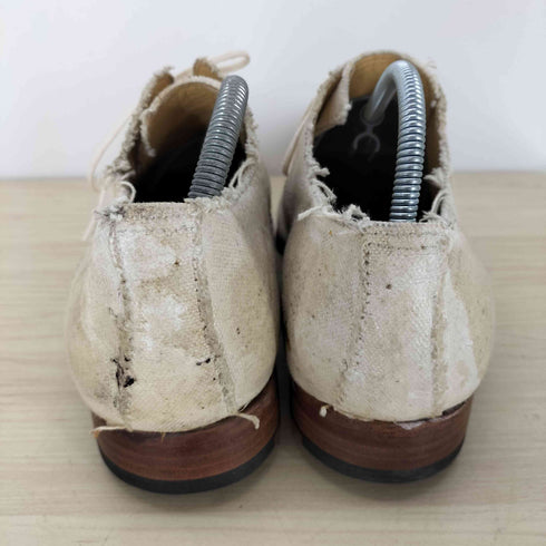 Hand made by VERB the bespoke make レザー 本革 キャンバス 蝋 パディング 加工 シューズ メンズ