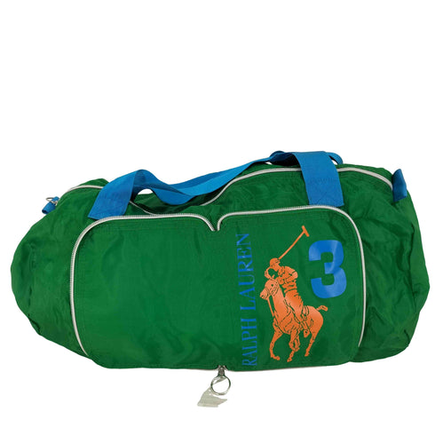 ラルフローレン RALPH LAUREN ナンバリング ポニープリント パッカリング バッグ メンズ