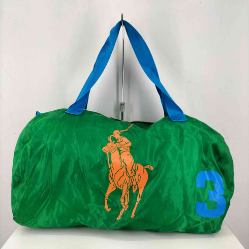 ラルフローレン RALPH LAUREN ナンバリング ポニープリント パッカリング バッグ メンズ