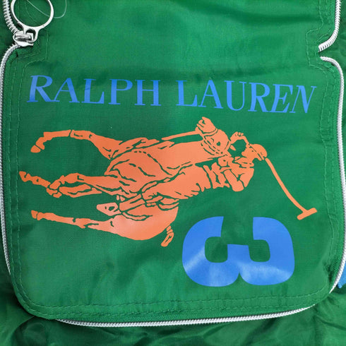 ラルフローレン RALPH LAUREN ナンバリング ポニープリント パッカリング バッグ メンズ