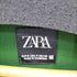 ザラ ZARA ベロア セミロング チェスターコート レディース import:S