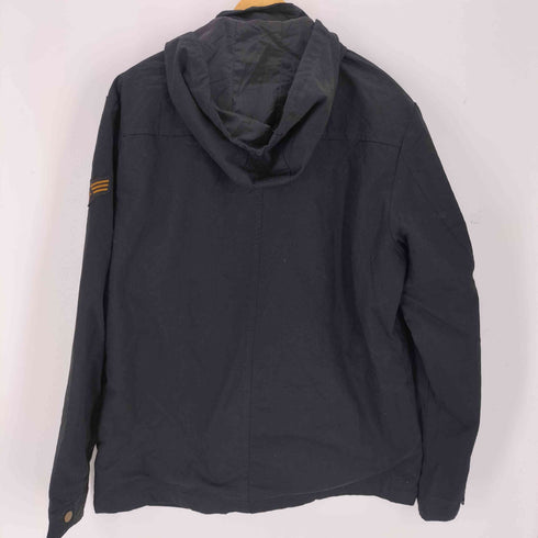 HIJEWE ミリタリー フーデッドジャケット メンズ 2XL