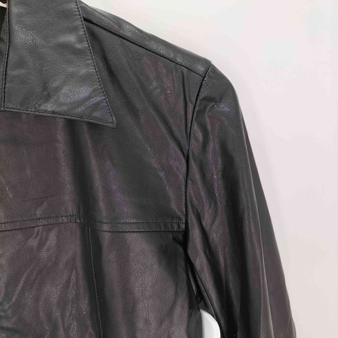 peignot bee フェイクレザージャケット レディース M