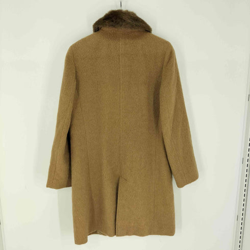 トランスワーク TRANS WORK アルパカウール シャギー ロングコート レディース 11