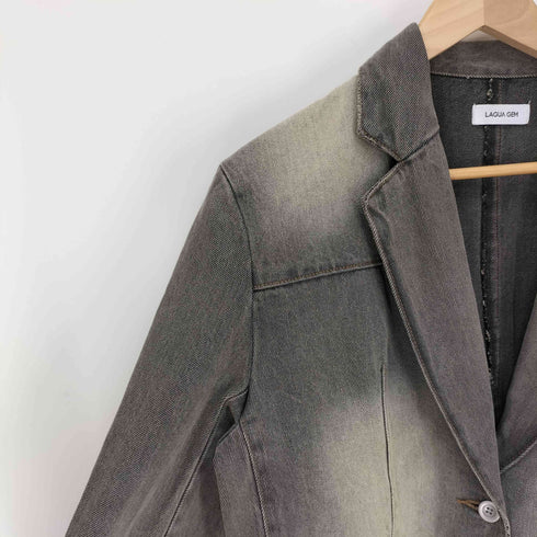 ラグアジェム LAGUA GEM TAILORED デニム ジャケット レディース FREE
