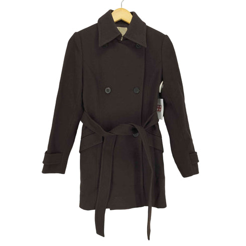 ヴァニラコンフュージョン vanilla confusion CASHMERE&ANGOLA&WOOL カシミヤ混 ダブルコート レディース 38