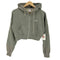 エックスガール X-girl CROPPED ZIP UP SWEAT HOODIE レディース JPN:S
