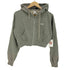 エックスガール X-girl CROPPED ZIP UP SWEAT HOODIE レディース JPN:S