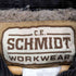 SCHMIDT 裏地ブランケット ダック ワークジャケット メンズ