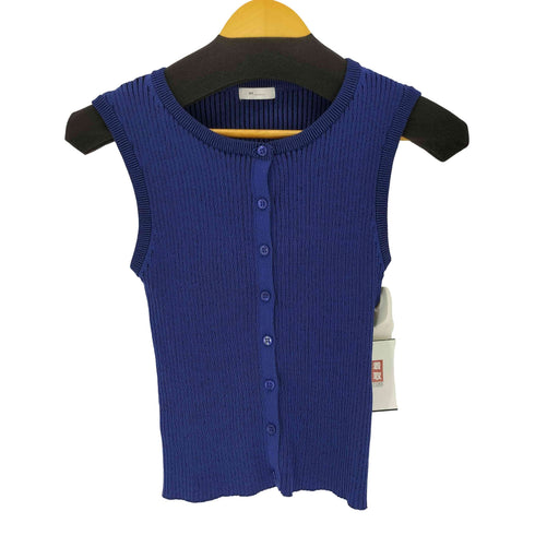 マイ MY RIB KNIT VEST レディース FREE