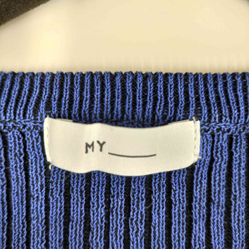マイ MY RIB KNIT VEST レディース FREE