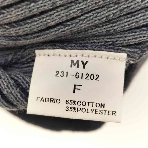 マイ MY RIB KNIT TANKTOP レディース FREE