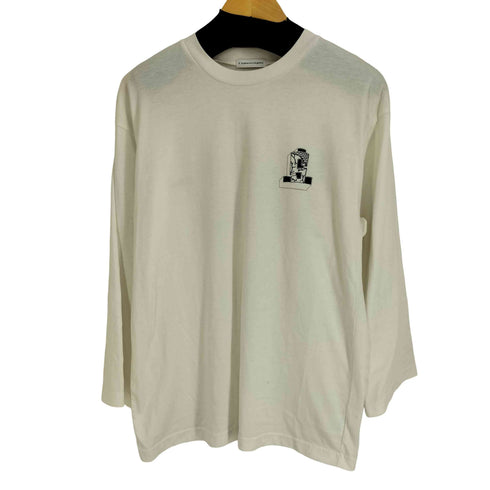 イーハイフンワールドギャラリー E hyphen world gallery ワンポイントロゴ L/S Tシャツ メンズ FREE