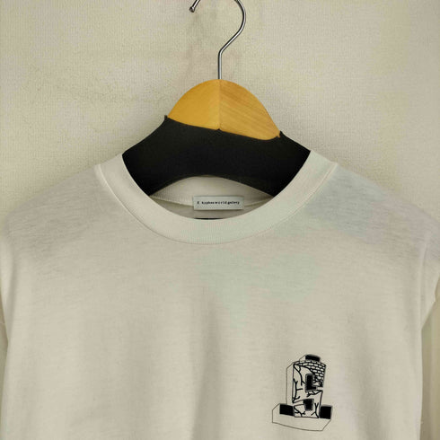 イーハイフンワールドギャラリー E hyphen world gallery ワンポイントロゴ L/S Tシャツ メンズ FREE