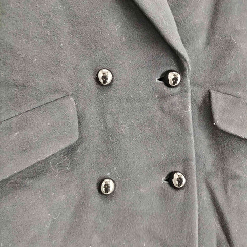 SOLEIL CASHMERE&WOOL カシミヤ混 ダブルチェスターコート レディース JPN:M