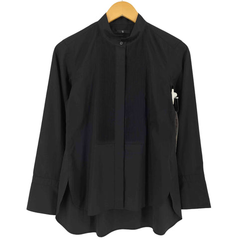 ユニクロプラスジェイ UNIQLO+J スーピマコットンタックシャツ レディース import:XS