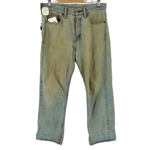 ripo trenta anni ボタンフライストレートデニムパンツ domestic メンズ