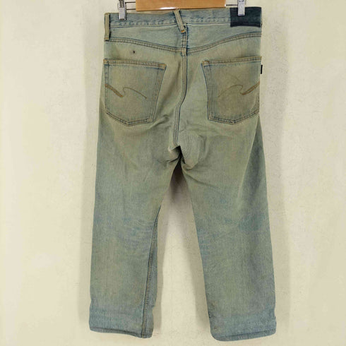 ripo trenta anni ボタンフライストレートデニムパンツ domestic メンズ