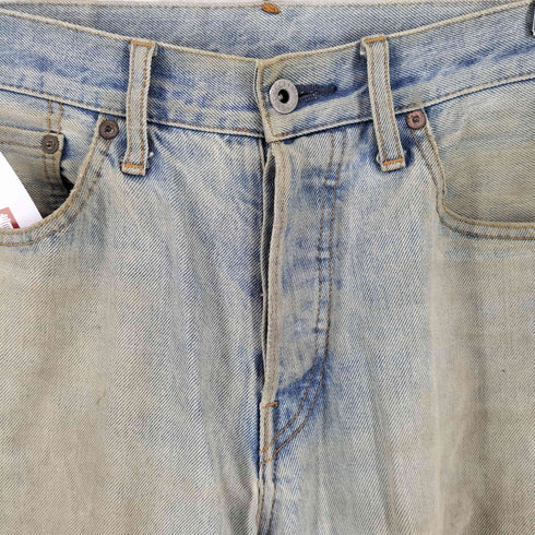 ripo trenta anni ボタンフライストレートデニムパンツ domestic メンズ