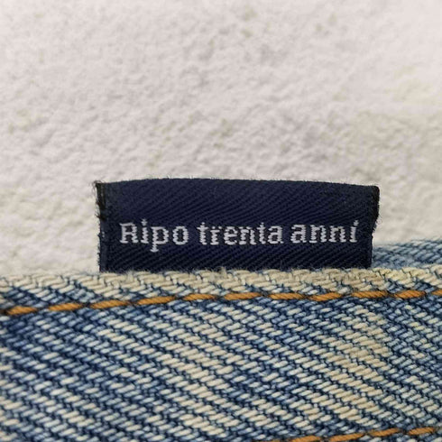ripo trenta anni ボタンフライストレートデニムパンツ domestic メンズ