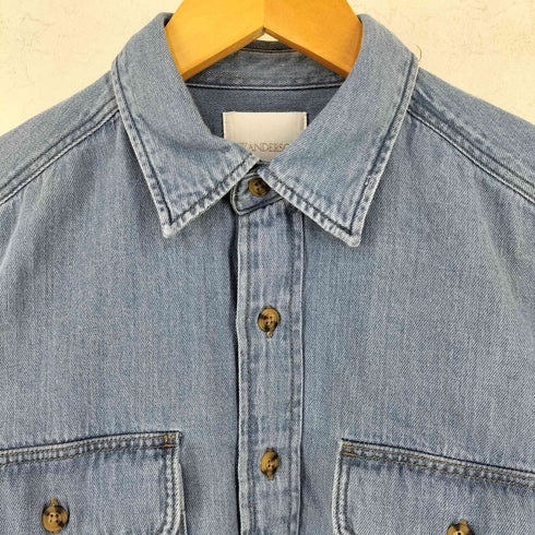 ユニクロジェイダブリューアンダーソン UNIQLO JW ANDERSON 26SS デニムシャツ メンズ import:L