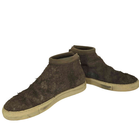 ノンネイティブ nonnative 16SS イタリア製 LILIジップ TRAVELER TRAINER MID COW SUEDE メンズ