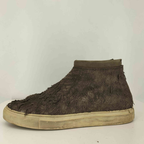 ノンネイティブ nonnative 16SS イタリア製 LILIジップ TRAVELER TRAINER MID COW SUEDE メンズ