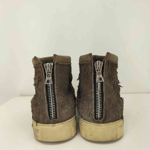 ノンネイティブ nonnative 16SS イタリア製 LILIジップ TRAVELER TRAINER MID COW SUEDE メンズ