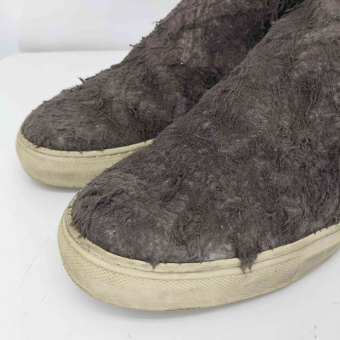 ノンネイティブ nonnative 16SS イタリア製 LILIジップ TRAVELER TRAINER MID COW SUEDE メンズ