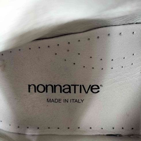 ノンネイティブ nonnative 16SS イタリア製 LILIジップ TRAVELER TRAINER MID COW SUEDE メンズ