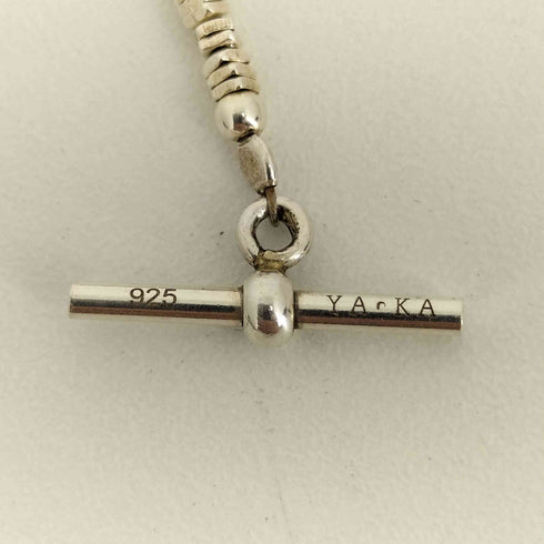 YArKA irregular beads 2way bracelet and necklace レディース