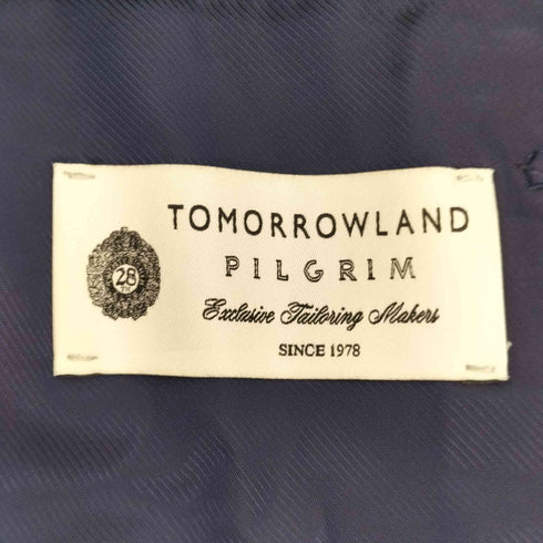 トゥモローランドピリグリム TOMORROWLAND PILGRIM ウール 2ボタン テーラード ジャケット メンズ JPN:46