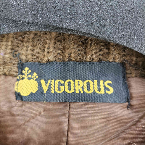 VIGOROUS ウール混 ニットジャケット レディース