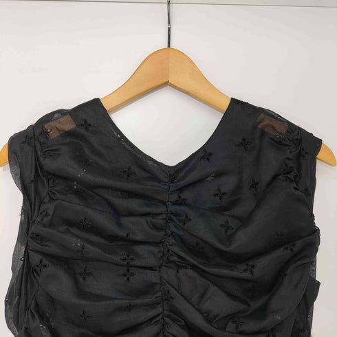 OHROHEE 26SS HANDKERCHIEF LACE GATHER TOP レディース JPN:36