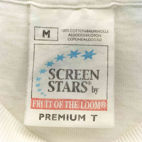 スクリーンスターズ SCREEN STARS 00S 復刻タグ年代 グラフィックプリント S/S Tシャツ メンズ import:M