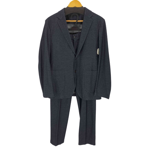 ユナイテッドアローズ UNITED ARROWS COZY デニムライク シングル 2ボタン ジャケット デニムライク Lポケット パンツ メンズ M