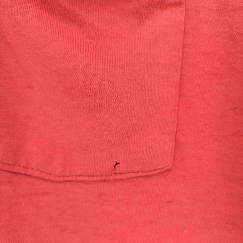 フルーツオブザルーム FRUIT OF THE LOOM 90S USA製 シングルステッチ 胸ポケット 無地 S/S Tシャツ メンズ