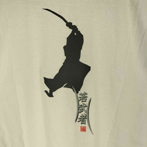 侍 バックプリント S/S Tシャツ メンズ