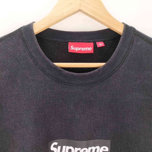 シュプリーム Supreme 25SS Washed Box Logo Crewneck ウォッシュド ボックス ロゴ クルーネック スウェット メンズ import:L