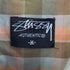 ステューシー Stussy OLD チェック柄 S/Sシャツ メンズ import:M