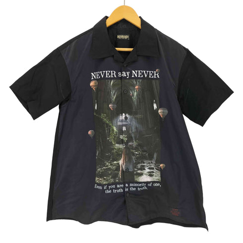 ゼファレン ZEPHYREN 21SS PHOTO PRINT SHIRT S/S メンズ JPN:M
