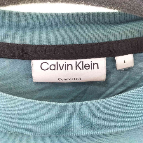 カルバンクライン CALVIN KLEIN ブロックデザイン S/S Tシャツ メンズ import:L