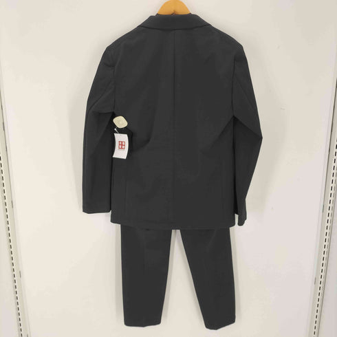 ユナイテッドアローズ UNITED ARROWS COZY ファンクション ドビー 2ボタンジャケット ハーフギャザー イージーパンツ メンズ M/M