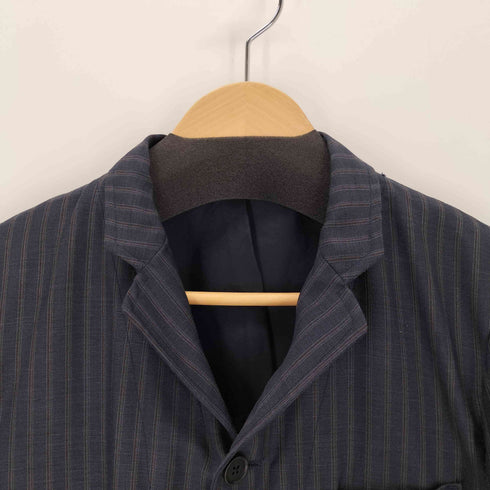 ディストリクトユナイテッドアローズ District UNITED ARROWS 背抜き 4B ストライプテーラードジャケット メンズ 44