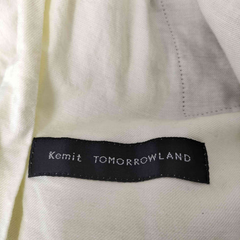 トゥモローランド TOMORROWLAND リネンシルク混 タックテーパードパンツ メンズ 44