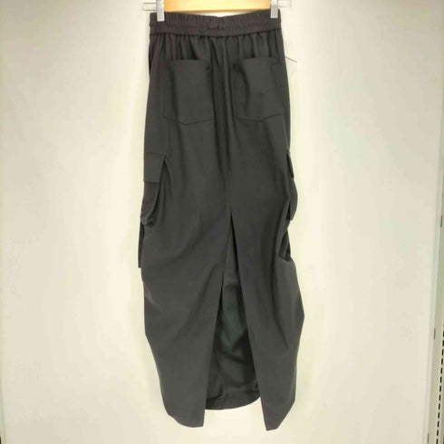 ザラ ZARA シャーリングカーゴスカート ドローストリング レディース import:XS