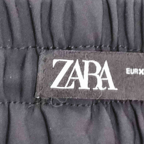 ザラ ZARA シャーリングカーゴスカート ドローストリング レディース import:XS