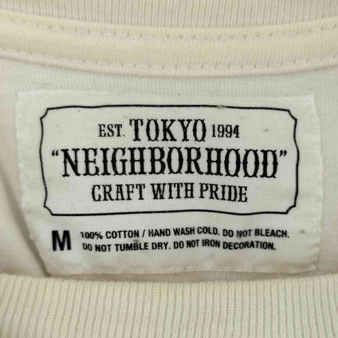 ネイバーフッド NEIGHBORHOOD フロントプリントクルーネックS/S Tシャツ メンズ JPN:M