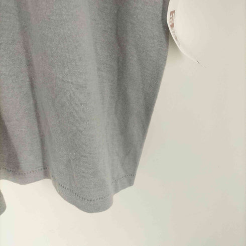80s sportswear 企業系 プリント Tシャツ 裾袖シングル メンズ import:M