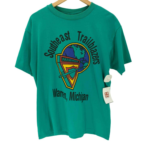 フルーツオブザルーム FRUIT OF THE LOOM 90s 企業系 プリント Tシャツ メンズ import:L
